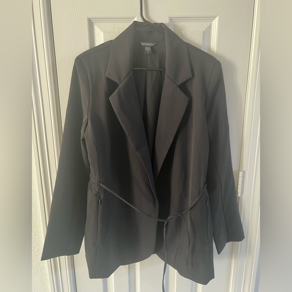 Athleta black blazer | size 12